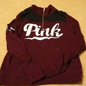 Purple PINK Victoria Secret top sz M